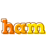 Ham desert logo