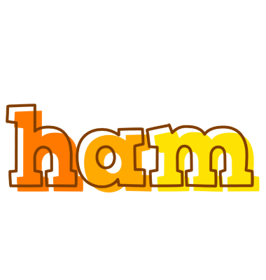 Ham desert logo