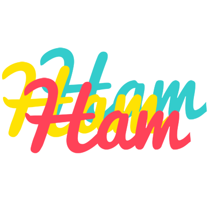 Ham disco logo