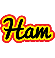 Ham flaming logo