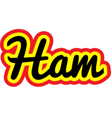 Ham flaming logo
