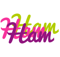 Ham flowers logo