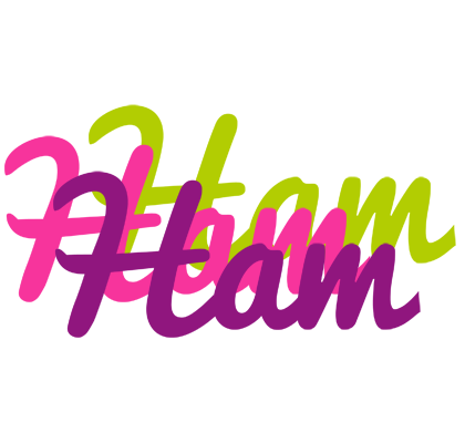 Ham flowers logo