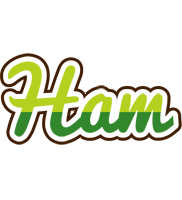 Ham golfing logo
