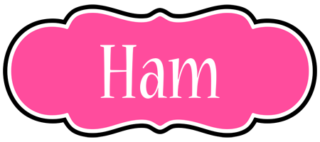 Ham invitation logo