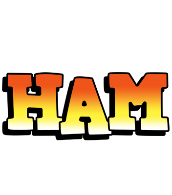 Ham sunset logo