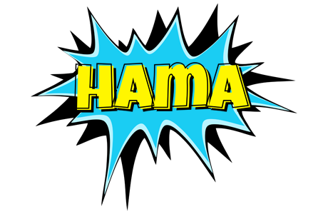 Hama amazing logo