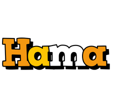 Hama cartoon logo