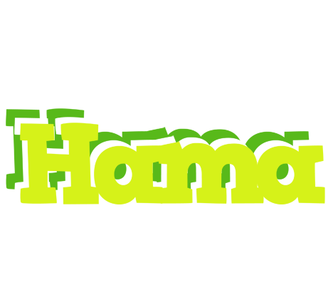 Hama citrus logo