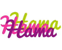 Hama flowers logo