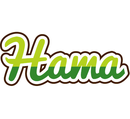 Hama golfing logo