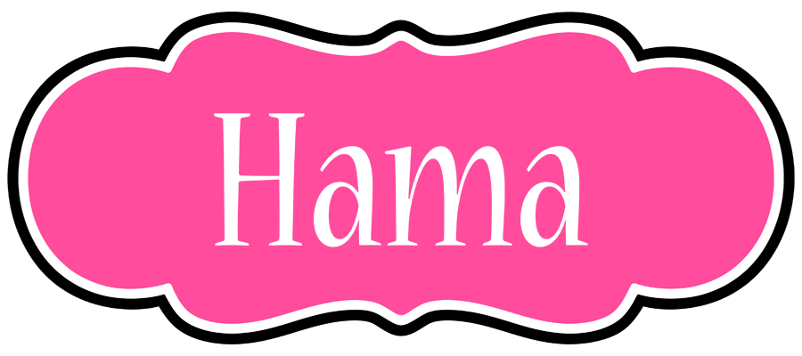 Hama invitation logo