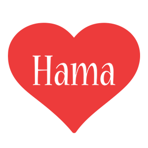 Hama love logo