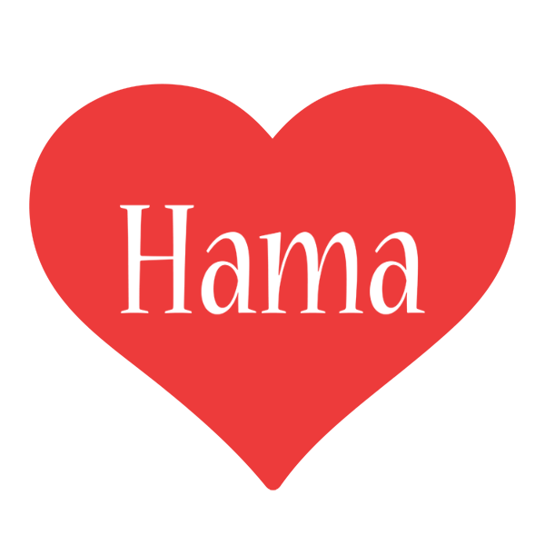 Hama love logo