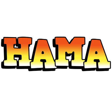 Hama sunset logo