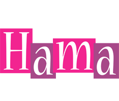 Hama whine logo