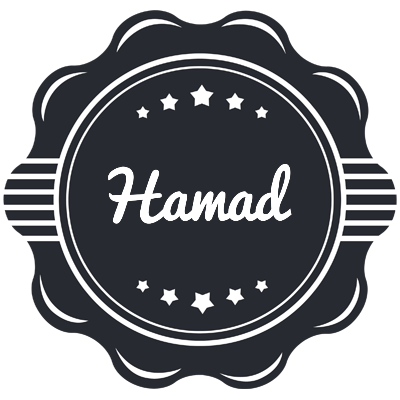 Hamad badge logo