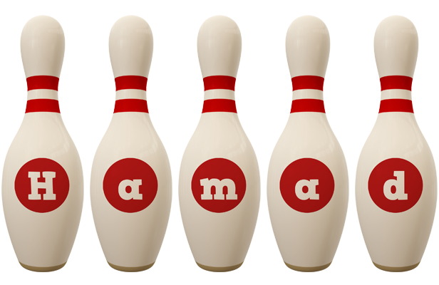 Hamad bowling-pin logo