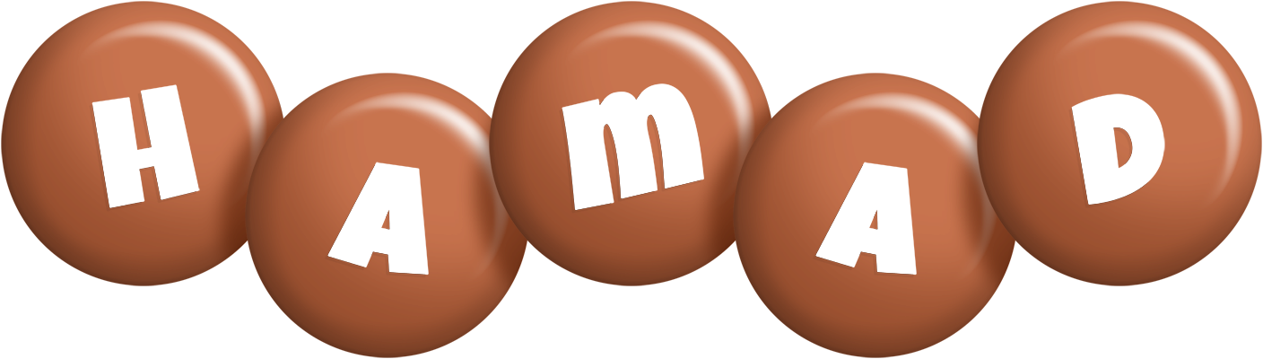 Hamad candy-brown logo