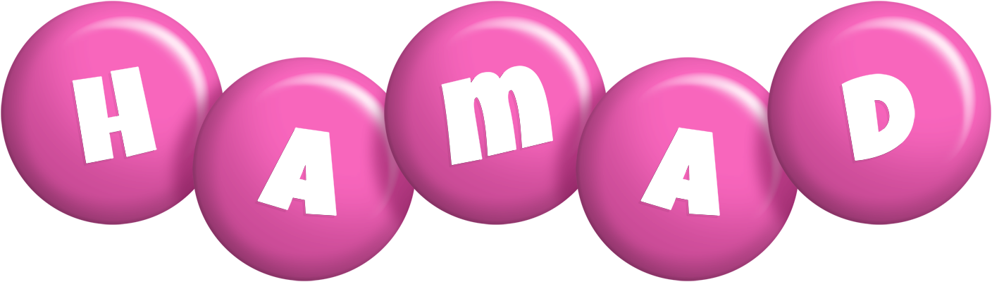 Hamad candy-pink logo