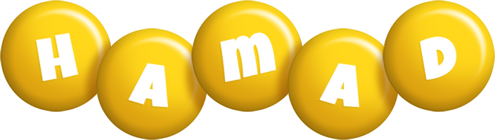 Hamad candy-yellow logo