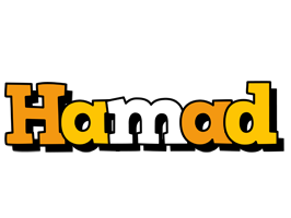 Hamad cartoon logo