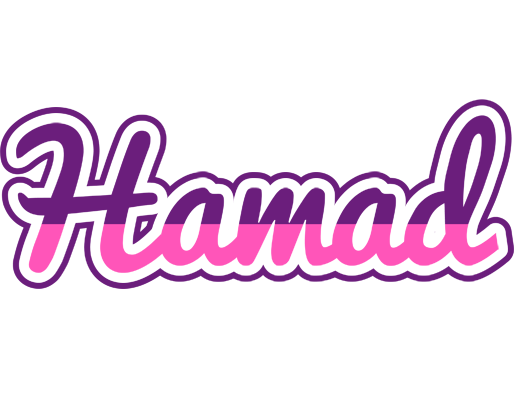 Hamad cheerful logo