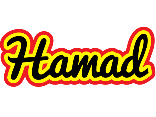 Hamad flaming logo