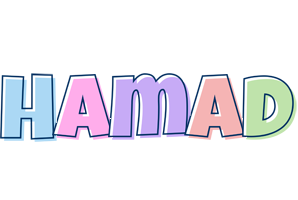 Hamad pastel logo