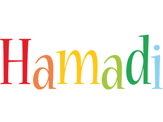 Hamadi birthday logo