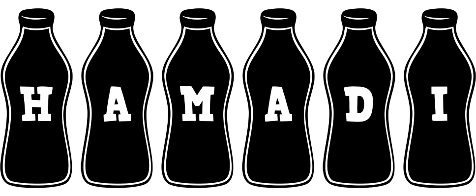 Hamadi bottle logo