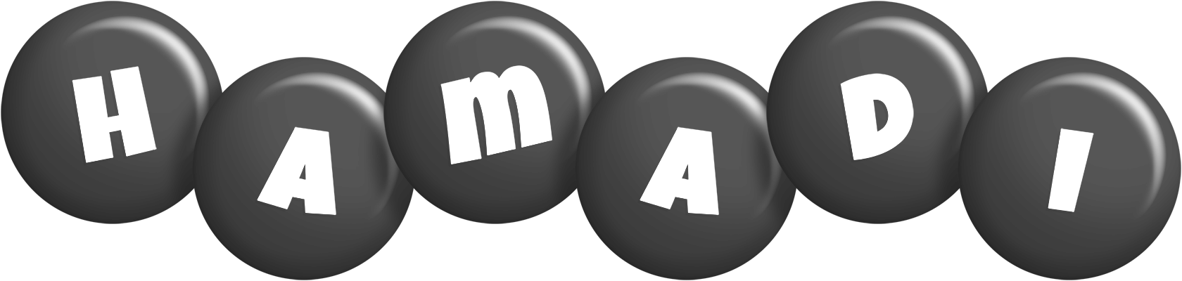 Hamadi candy-black logo