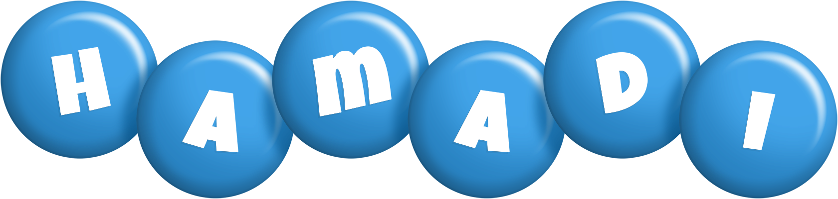 Hamadi candy-blue logo