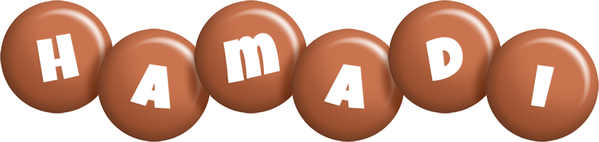 Hamadi candy-brown logo