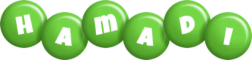 Hamadi candy-green logo