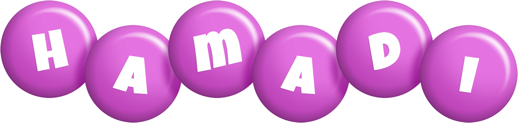 Hamadi candy-purple logo