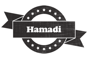 Hamadi grunge logo