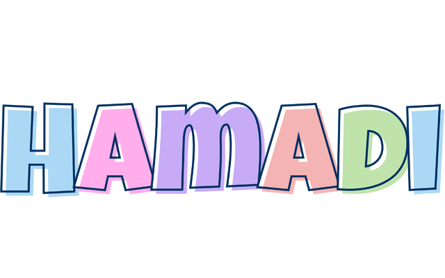 Hamadi pastel logo