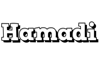 Hamadi snowing logo