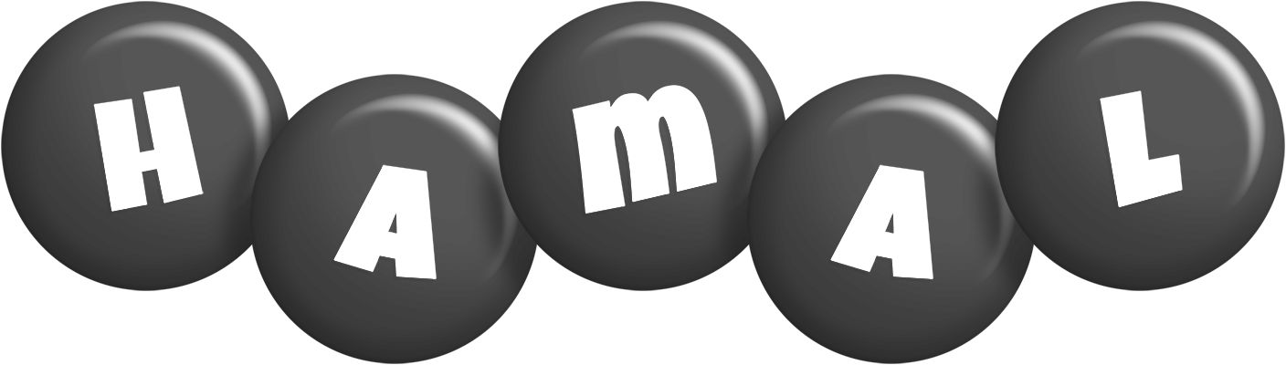Hamal candy-black logo