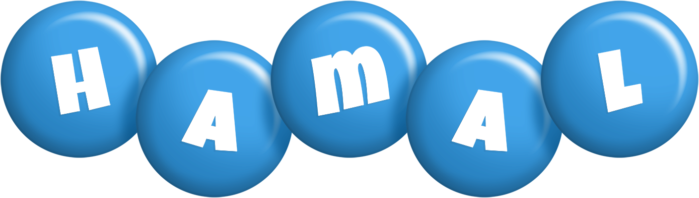 Hamal candy-blue logo