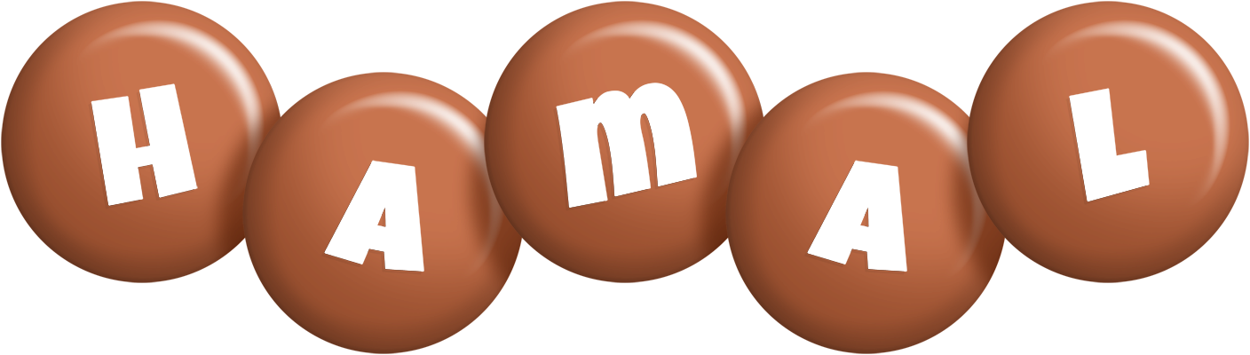 Hamal candy-brown logo