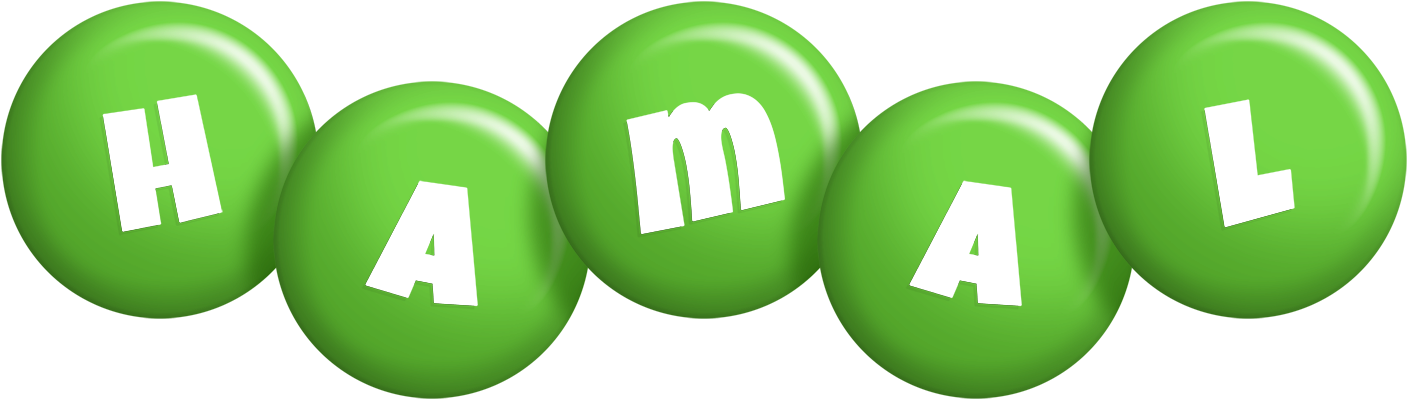 Hamal candy-green logo