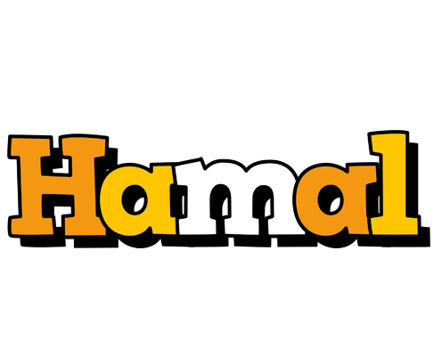 Hamal cartoon logo