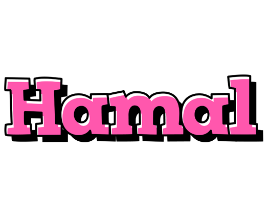Hamal girlish logo