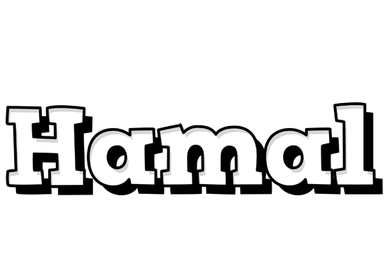 Hamal snowing logo