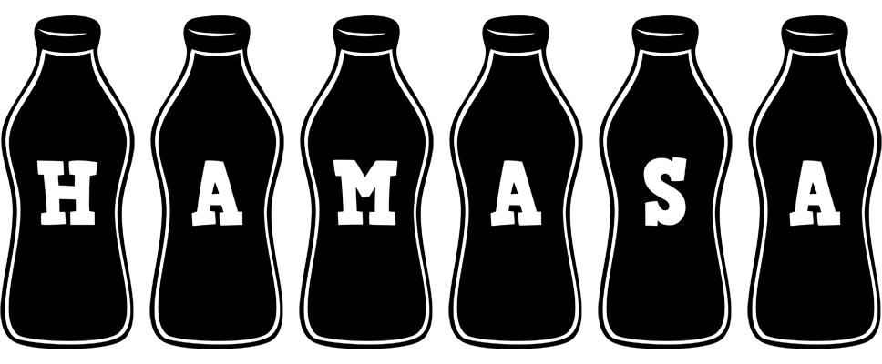 Hamasa bottle logo
