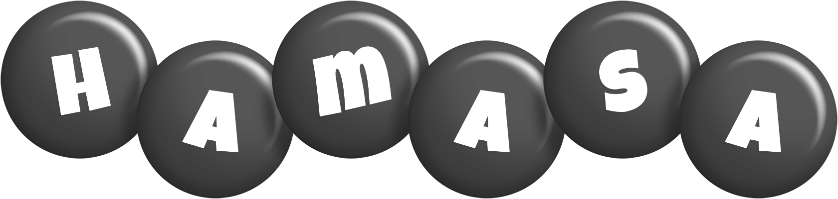 Hamasa candy-black logo