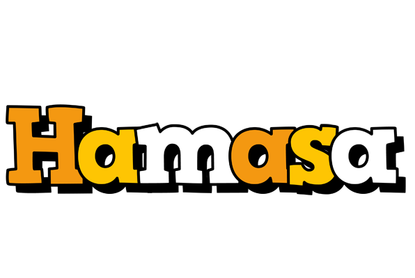 Hamasa cartoon logo