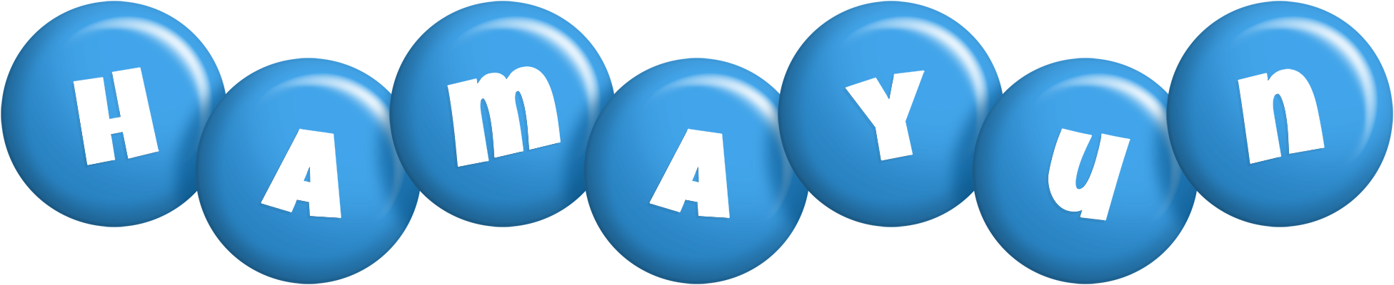 Hamayun candy-blue logo